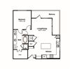 A4 web floor plan A4 web floor plan at Windsor Fitzhugh, Dallas, TX
